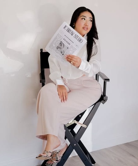 Isis Coheto, founder of IC Brow Studio